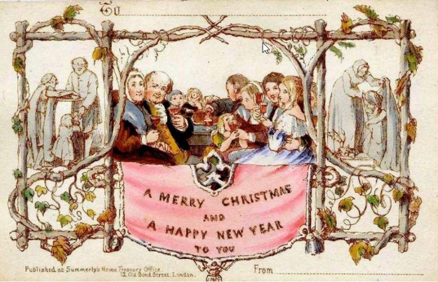 the first christmas card