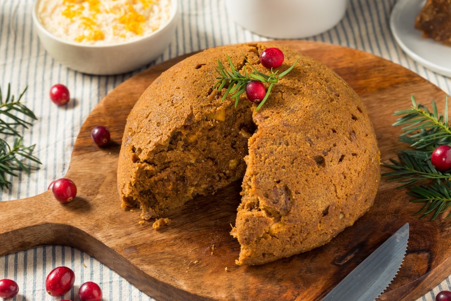 United Kingdom Homemade Figgy Pudding